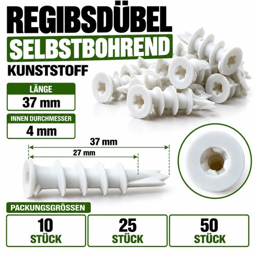 Regipsdübel 37mm