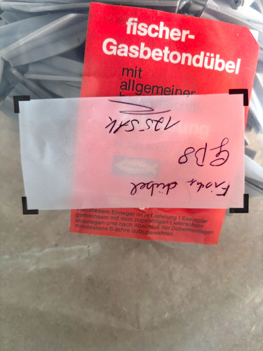 Fischer gipskartondübel 8 - fischer, gb