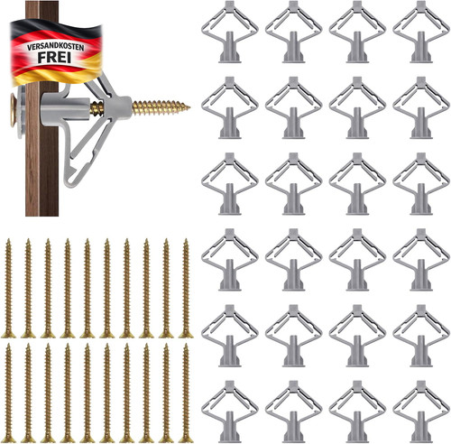 Gipskartondübel set 100 - gipskartondübel,